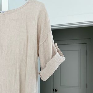 Linen Shift Dress